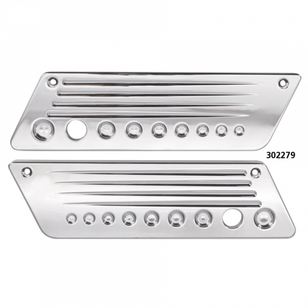 BILLET SADDLEBAG LATCH COVERS